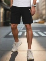 Pánské černé teplákové šortky Dstreet model 21987819 - FashionStreet