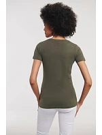 Russell Athletic 108F Dámske tričko Pure Organic 10.108F biele Russell Athletic 108F Dámske tričko Pure Organic 10.108F biele