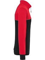 404 Pracovní mikina s 1/4 zipem model 22514108 black/red - WK 404 Pracovní mikina s 1/4 zipem model 22514108 black/red - WK