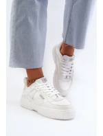 Sneakersy Damskie Big Star NN274357 Memory Foam System Białe