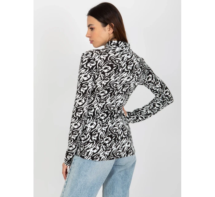 Dámska blúzka LK BZ 509197 1.51P biela a čierna - FPrice