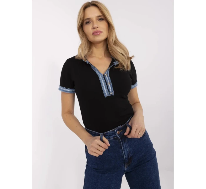 Blúzka NM TS V8319.95 čierna