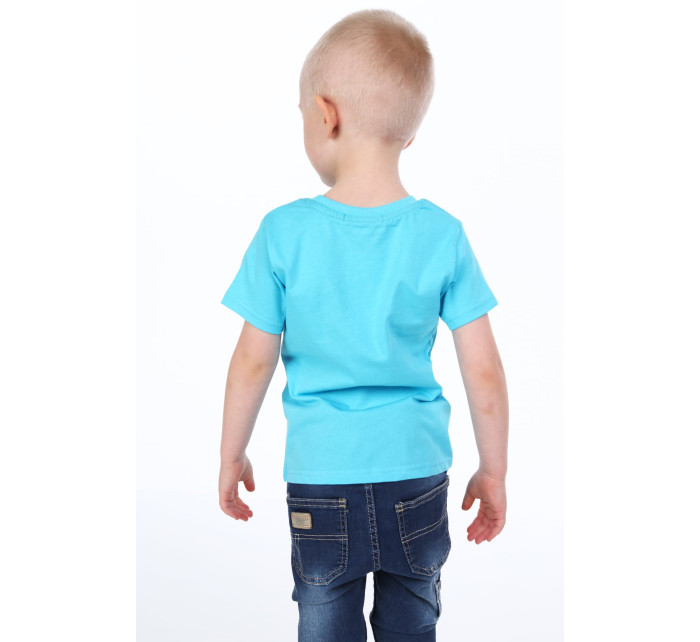 Chlapčenské modré tričko s potlačou