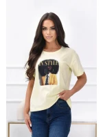 BLUZKA model 22035637 - OFF PINK