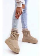 Snehové topánky model 190513 Krok vo veľkom štýle Snehové topánky model 190513 Krok vo veľkom štýle