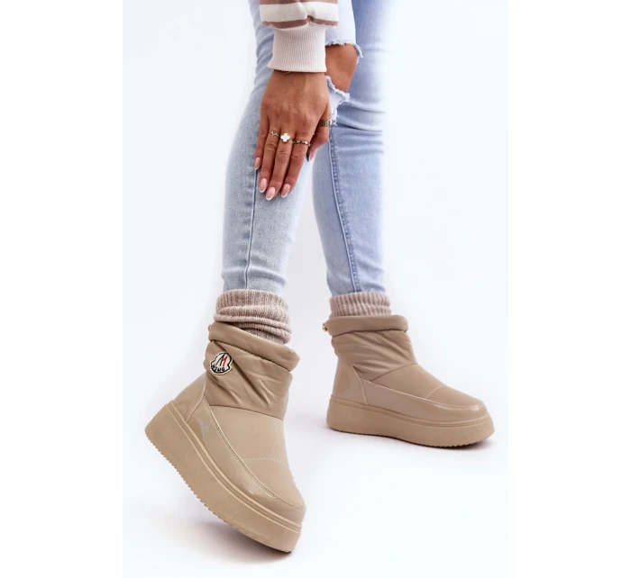 Snehové topánky model 190513 Krok vo veľkom štýle Snehové topánky model 190513 Krok vo veľkom štýle