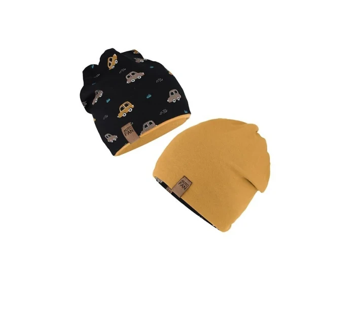 AJS 50-076 obojstranná detská čiapka