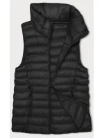 Černá dámská prošívaná vesta se stojáčkem model 20828089 - J.STYLE