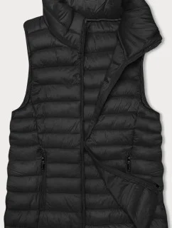 Černá dámská prošívaná vesta se stojáčkem model 20828089 - J.STYLE