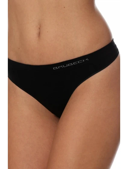 Dámská tanga model 16737975 black - Brubeck