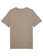 Pánské tričko Puma Graphics 2 Color Small No. 1 Logo Tee, béžové, 684717 94