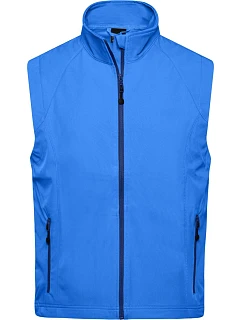 JN Pánská 3vrstvá softshellová vesta 02. azure model 22494926 - Daiber