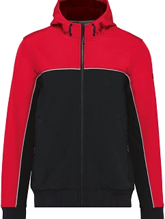 450 Pracovní 3vrstvá softshellová bunda model 22514191 black/red - WK