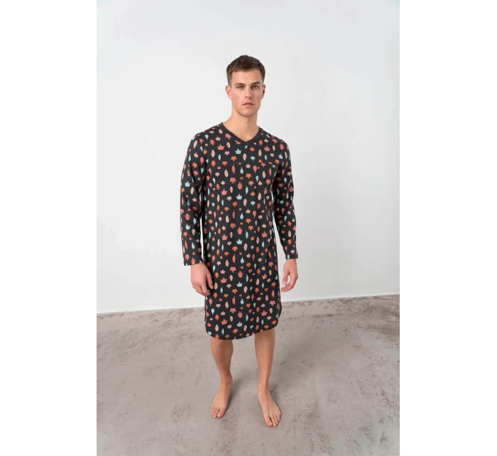 Vamp - Pohodlná pánska nočná košeľa - Rory 17617 - Vamp Vamp - Pohodlná pánska nočná košeľa - Rory 17617 - Vamp