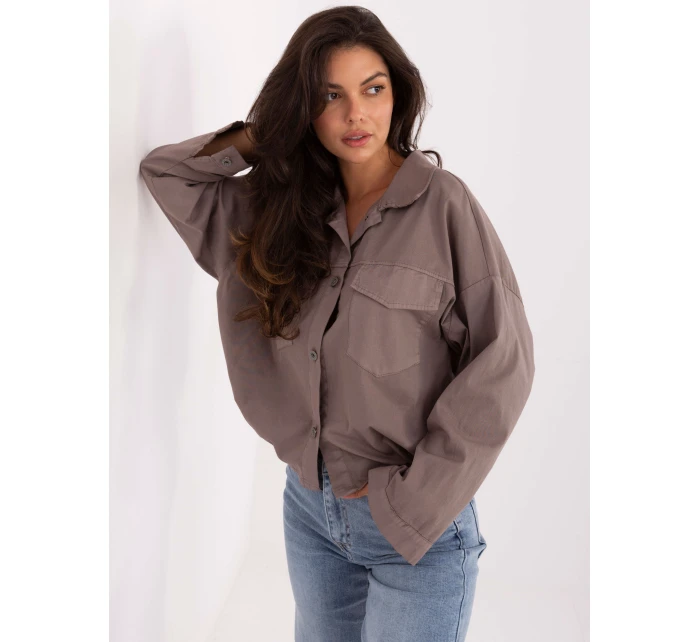 IT KS košeľa FL9273.86 dark lilac IT KS košeľa FL9273.86 dark lilac