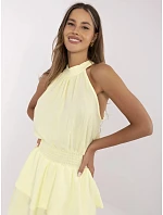 Šaty MI SK 92166.71P svetložltá