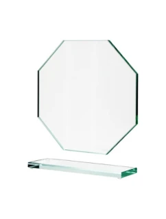 Sklenená trofej s matným podstavcom