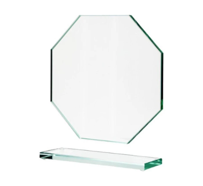 Sklenená trofej s matným podstavcom