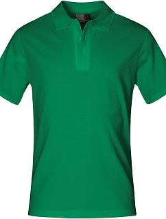 Pánské piqué polo "Superior" 40. kelly green model 22418927 - Promodoro