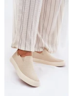 Dámské Tenisky SlipOn Big Star model 21695261 Béžové - Big Star Shoes