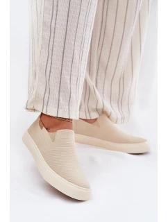 Dámské Tenisky SlipOn Big Star model 21695261 Béžové - Big Star Shoes