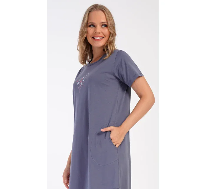 Dámské domácí šaty s krátkým rukávem model 21044659 - Vienetta