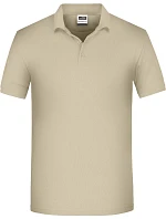 Daiber JN 874 Pánske pracovné polo z bio piqué 02.0874 stone Daiber JN 874 Pánske pracovné polo z bio piqué 02.0874 stone