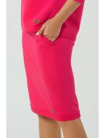 Talianska móda Stella midi farba: fuchsiová