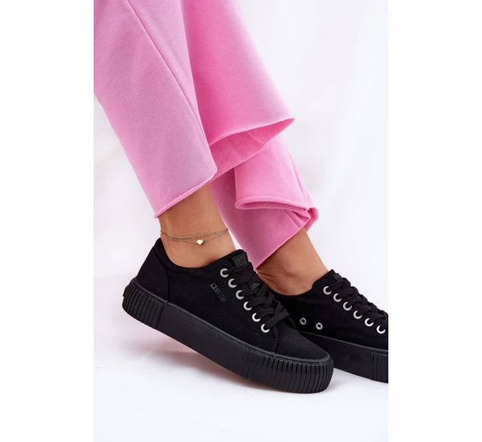 Dámské Textilní Tenisky Big Star model 21692039 Černé - Big Star Shoes