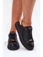 Dámské Sneakersy Z Eko Kůže Big Star model 21693190 Černé - Big Star Shoes