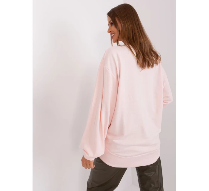 Mikina EM BL 716.14 svetlo ružová