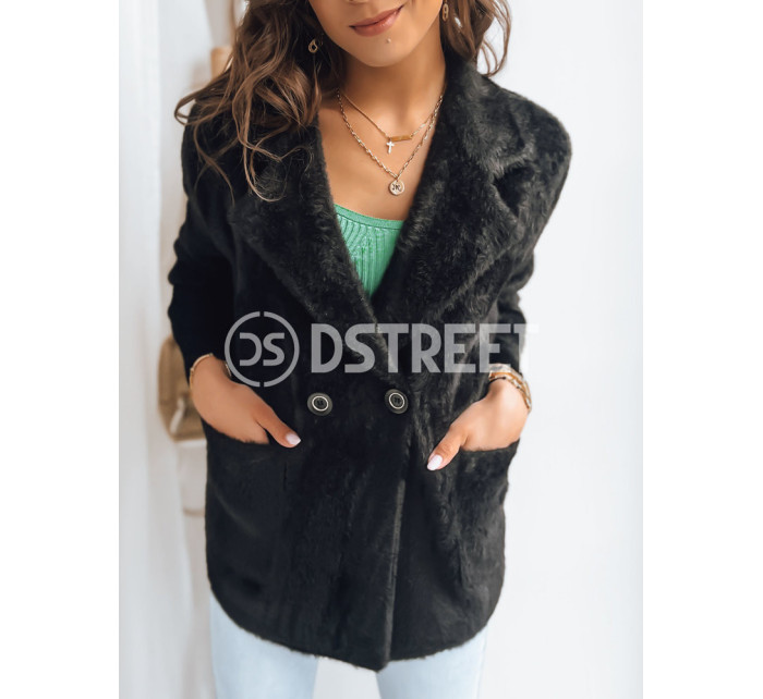 CREME dámsky kabát čierny Dstreet NY0619