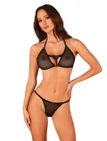 Koketný set Celia Noir set - Obsessive