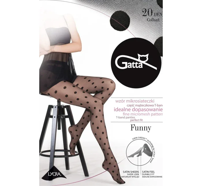 Dámske pančuchové nohavice FUNNY - 07