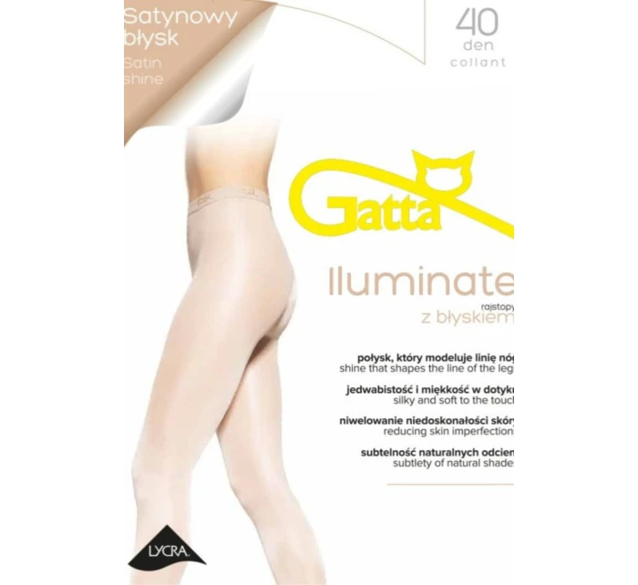 GB ILUMINATE - trblietavé pančuchy 40 DEN