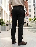 Pánske nohavice chinos black FashionStreet UX4495