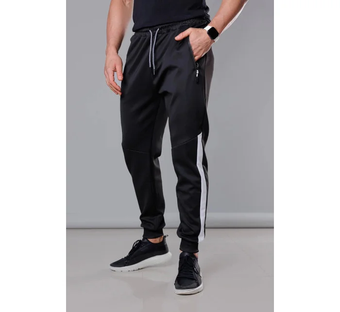 pánské teplákové kalhoty se vsadkami model 18347935 - J.STYLE