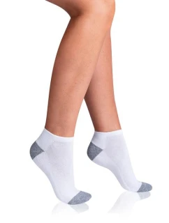 Dámské sportovní kotníkové ponožky 3 páry SPORT WOMEN IN-SHOE 3x - BELLINDA - bílá