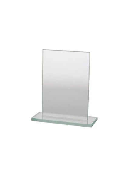 Sklenená trofej s matným podstavcom