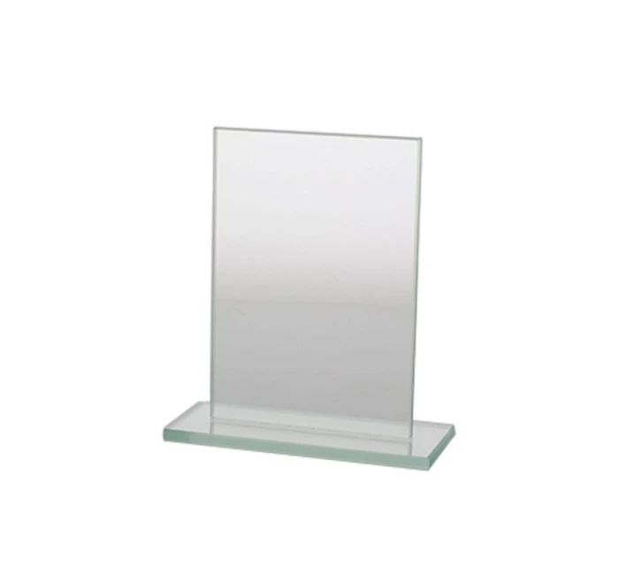 Sklenená trofej s matným podstavcom