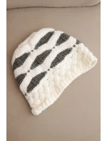 Fleecová čepice Marta K231 ecru