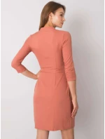 Šaty LK SK model 15410846 tmavě oranžová - FPrice Šaty LK SK model 15410846 tmavě oranžová - FPrice