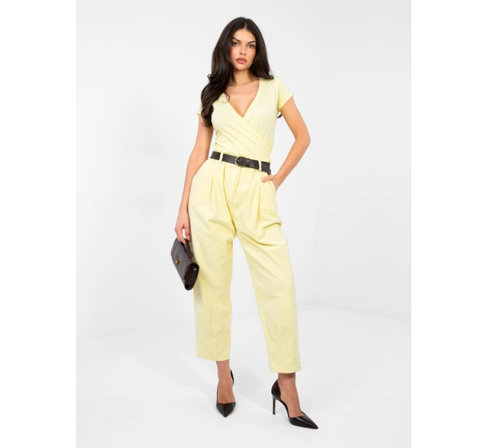 Nohavice MI SP 2690.00 svetložltá