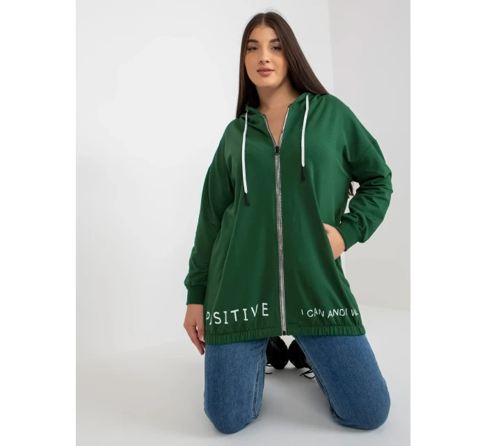 Mikina RV BL 8302.78 tmavo zelená Mikina RV BL 8302.78 tmavo zelená