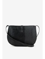 Dámska kabelka s malým reliéfom Nobo - čierna