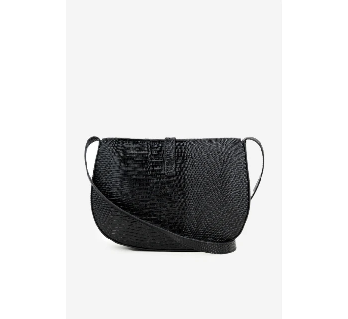 Dámska kabelka s malým reliéfom Nobo - čierna