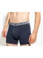 Pánske boxerky 2 pack 111912 2F720 61735 tm.modrá/vínová - Emporio Armani Pánske boxerky 2 pack 111912 2F720 61735 tm.modrá/vínová - Emporio Armani