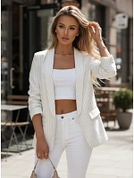 Dámska bunda OPTON ecru FashionStreet PY0094