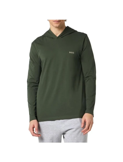 Pánske tričko BOSS Mix & Match Dark Green Longsleeve (50515306-305) Pánske tričko BOSS Mix & Match Dark Green Longsleeve (50515306-305)