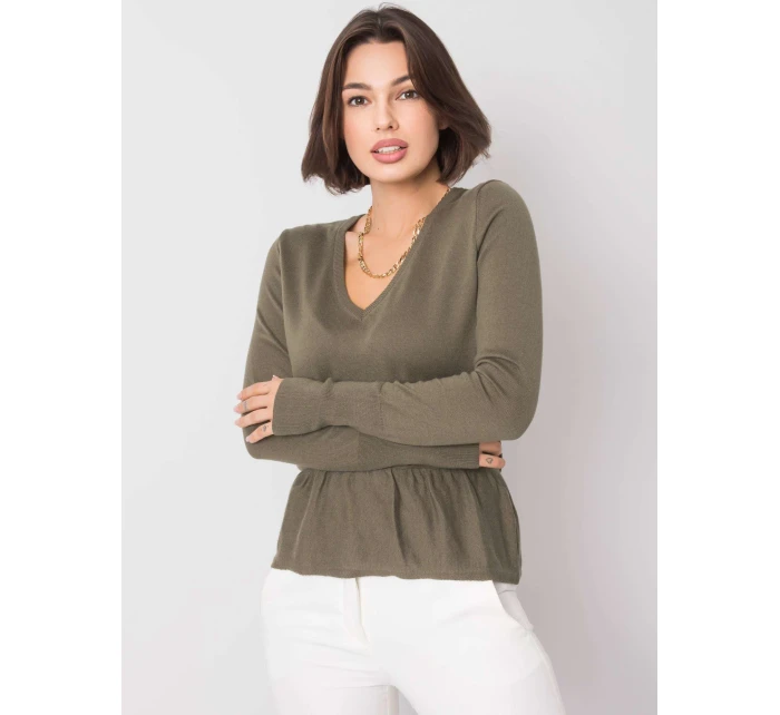 Blúzka 259 BZ 22513.73 khaki